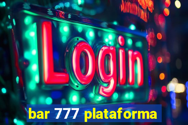 bar 777 plataforma